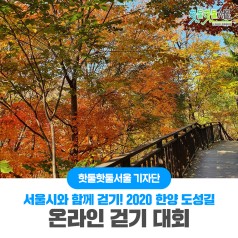 서울시와 함께 걷기! - 2020 한양 도성길 온라인 걷기대회이미지