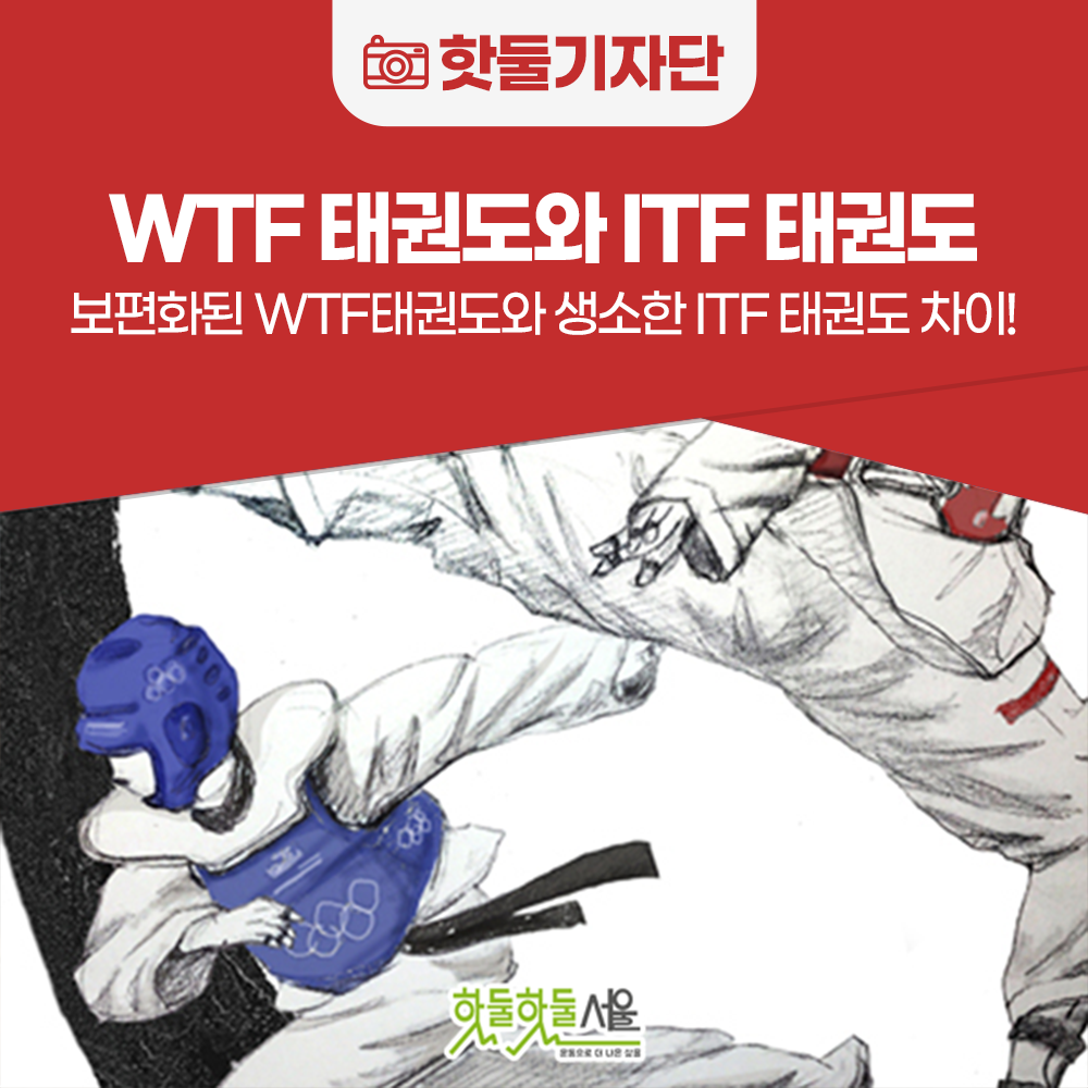 보편화된 WTF 태권도와 생소한 ITF 태권도에 대하여!이미지