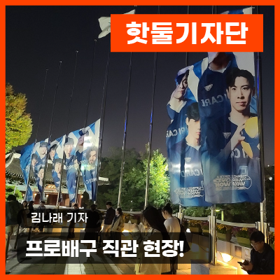 추운 가을을 뜨겁게 달굴 프로배구 직관 현장이미지