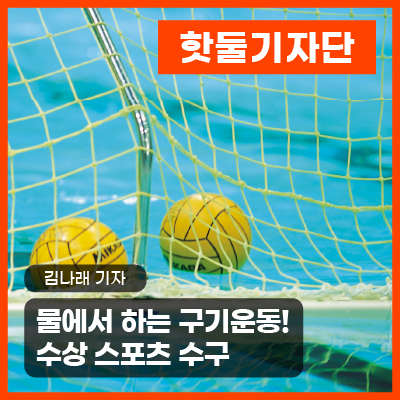 물에서 즐기는 팀 스포츠, 수구🤽이미지
