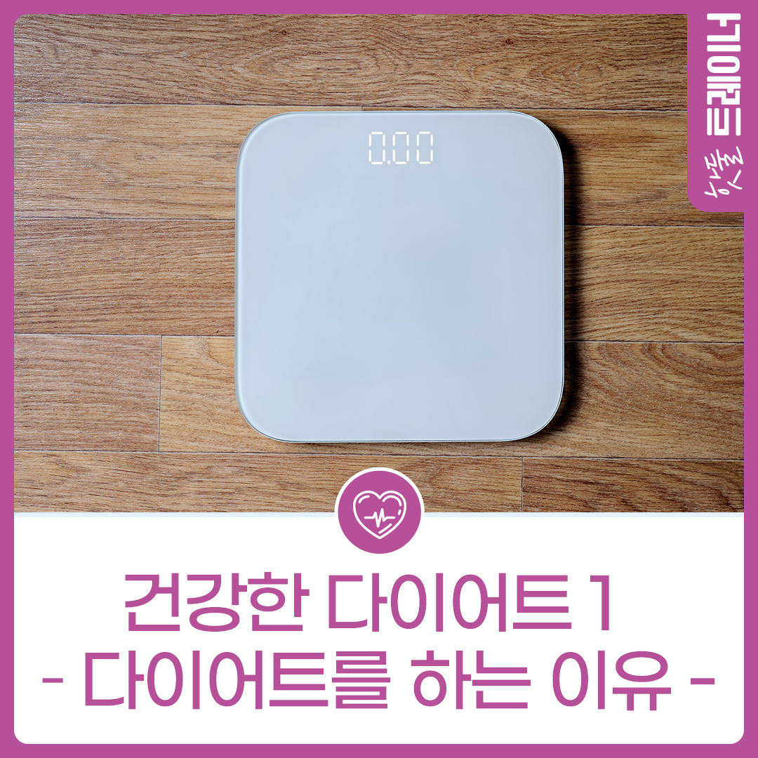 건강한 다이어트 1 – 다이어트를 하는 이유 - 