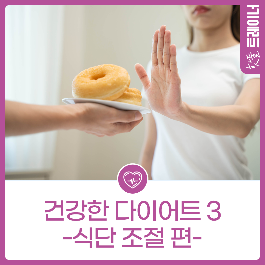 건강한 다이어트 3 -식단 조절 편-이미지