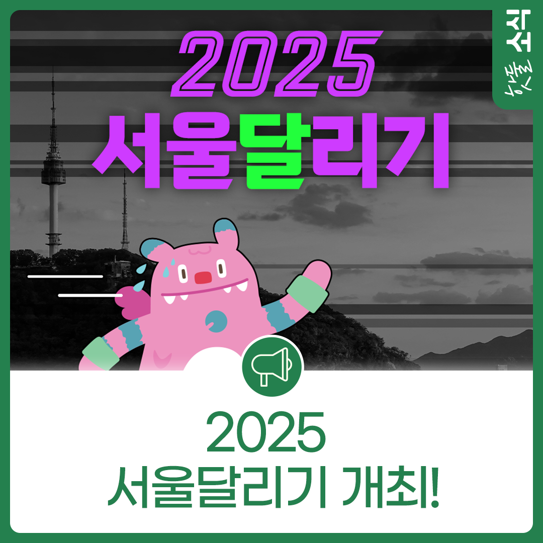 2025 서울달리기 개최!이미지