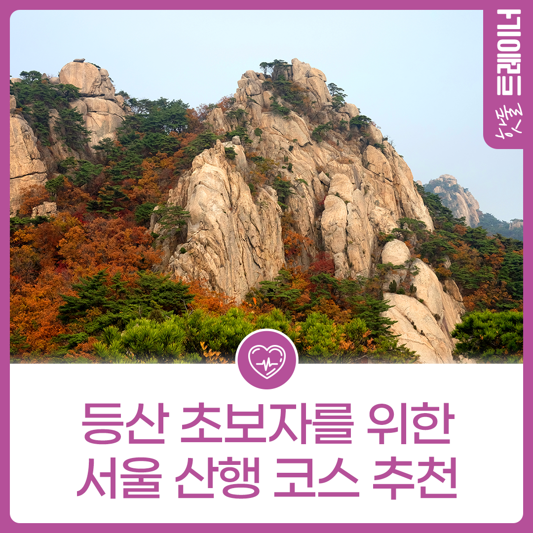 등산 초보자를 위한 서울 산행 코스 추천이미지