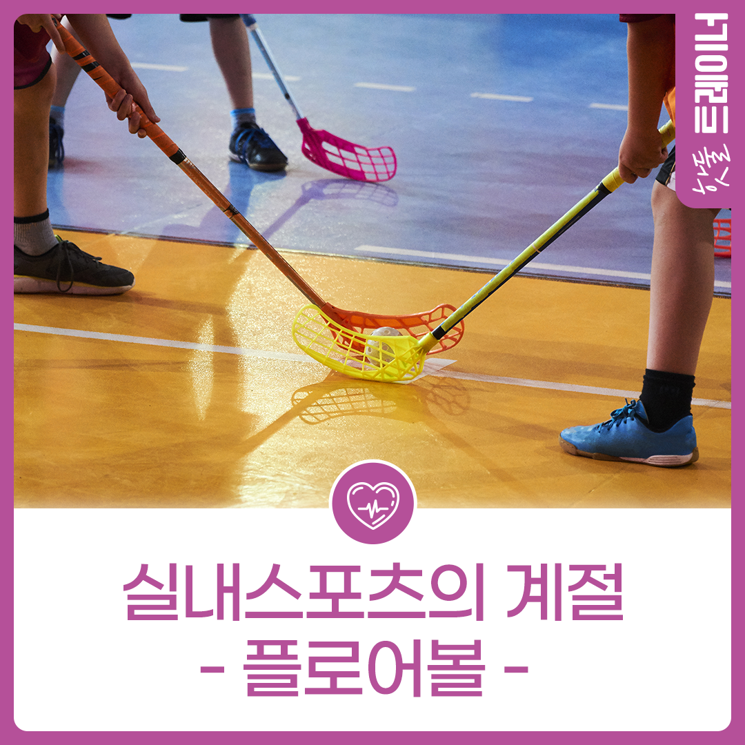 실내스포츠의 계절 - 플로어볼 -