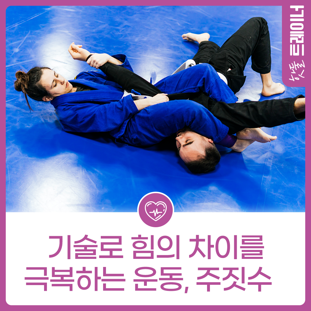 기술로 힘의 차이를 극복하는 운동, 주짓수이미지