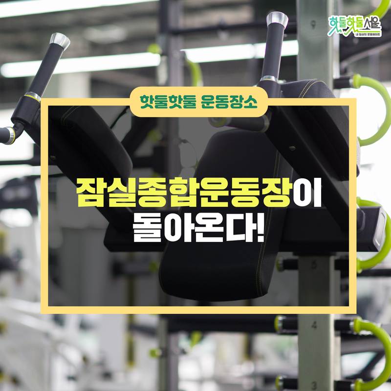 잠실종합운동장이 돌아온다!