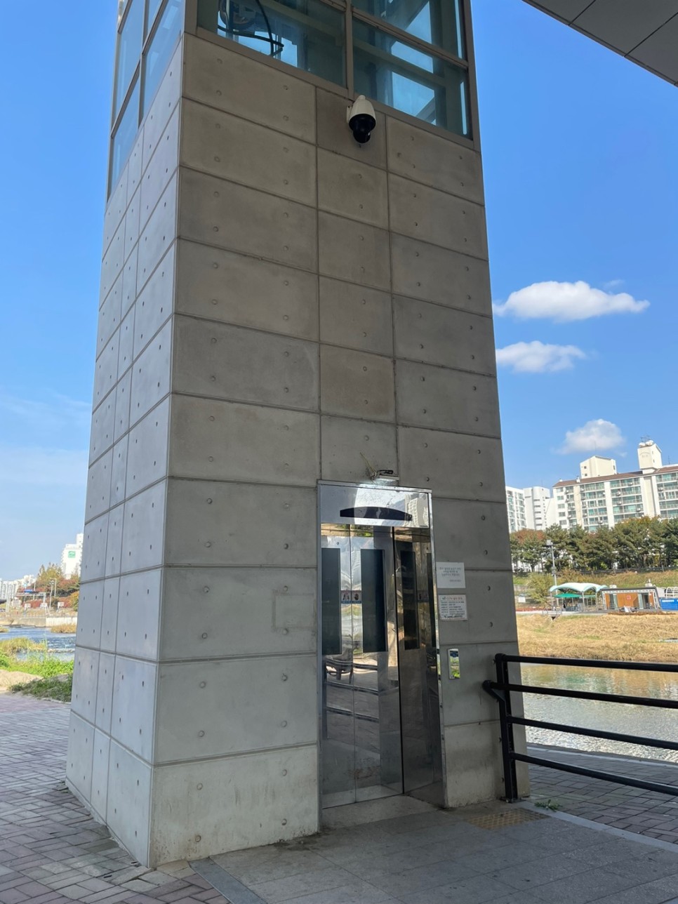 겸재교 엘리베이터