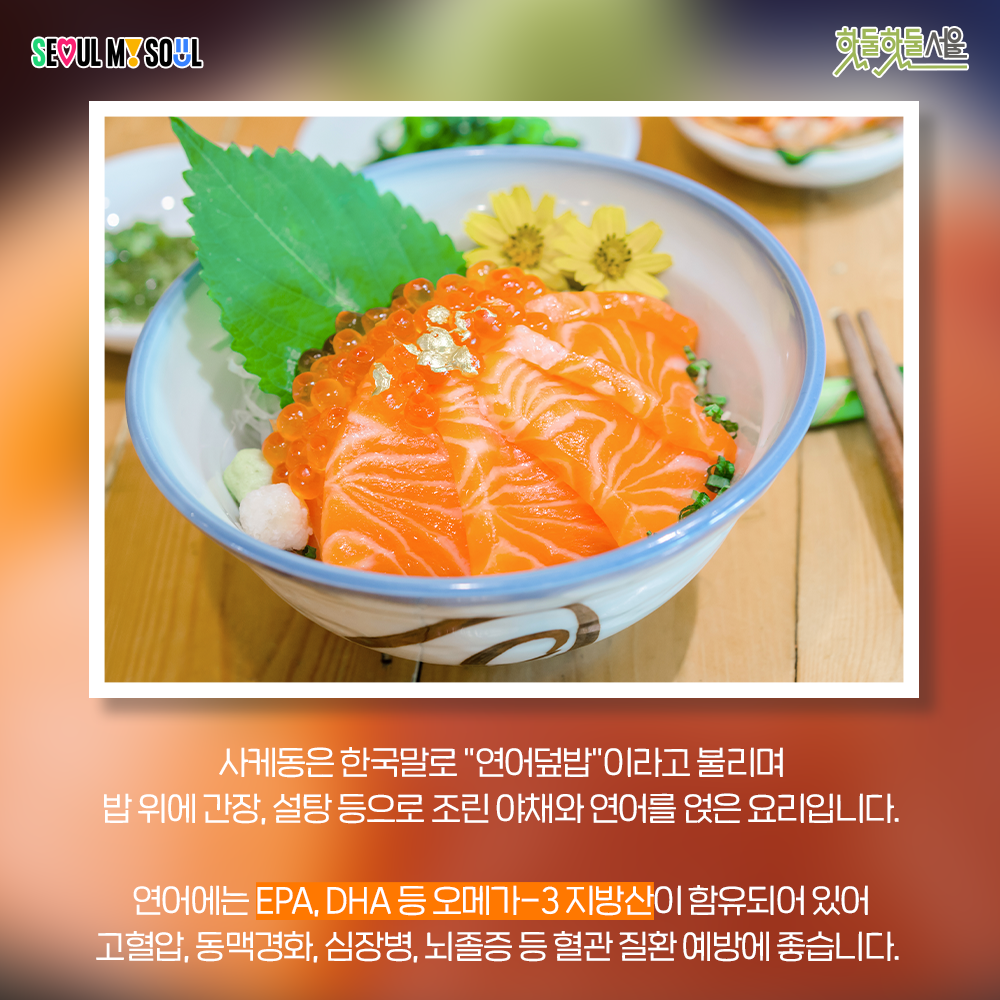 식단네컷 사케동편 연어의 효능