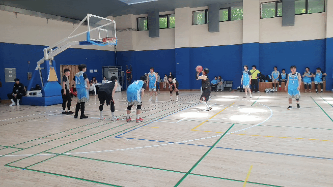 반대로 이에 질세라 강동구 선수 역시 자유투를 성공했습니다