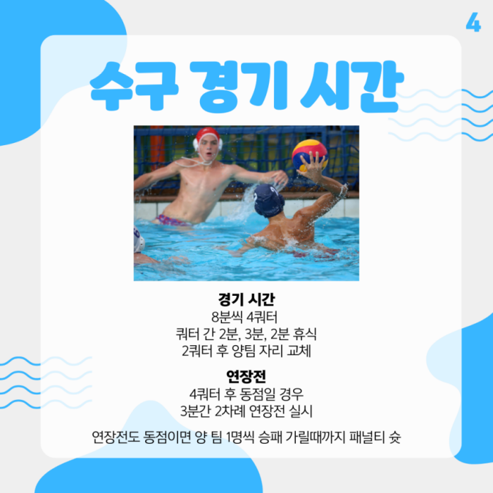 수구 경기 시간