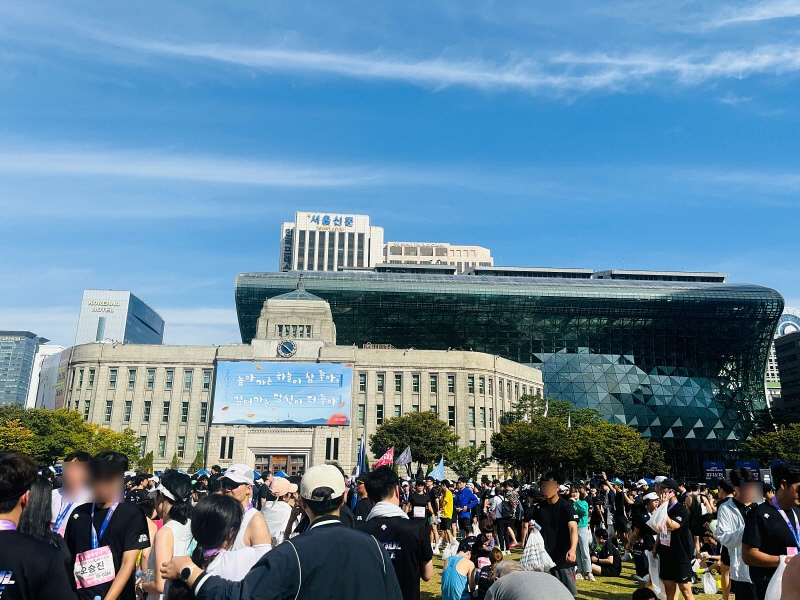러닝에 대한 서울 시민들의 뜨거운 관심을 확인할 수 있었다면,