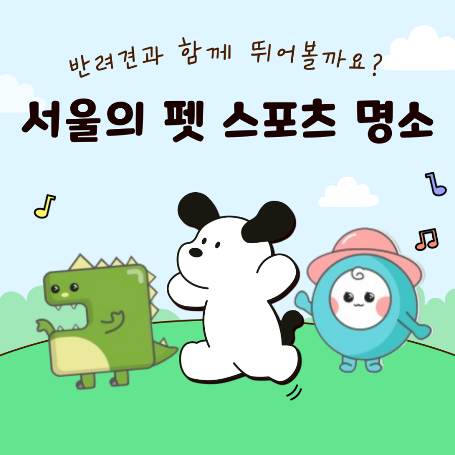 반려견과 함께 뛰어볼까요? 서울의 펫스포츠 명소